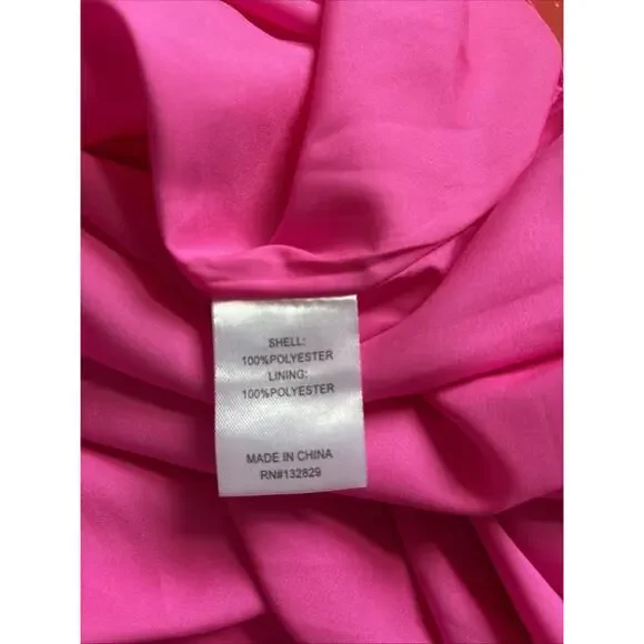 NEW Superdown Addison Maxi Dress Women's Small Pink Square Neck Spaghetti Straps